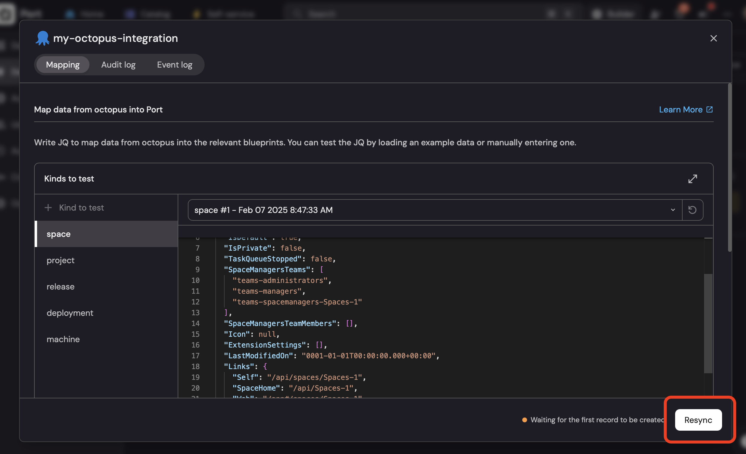 Installation Page